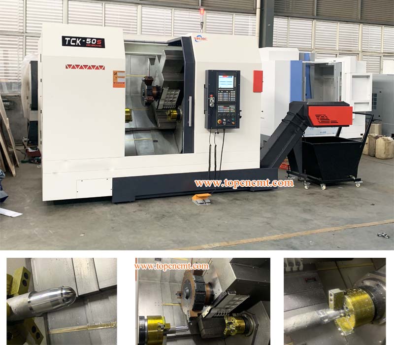 ​Double Spindle CNC Turning Center Exported to Russia !