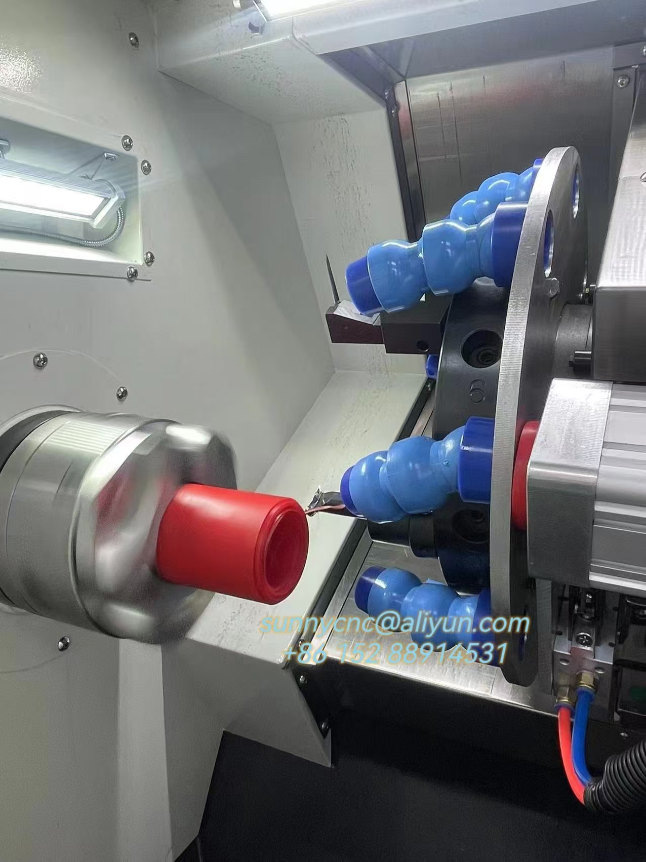 Slant Bed CNC Lathe For Turning Hydraulic Seals